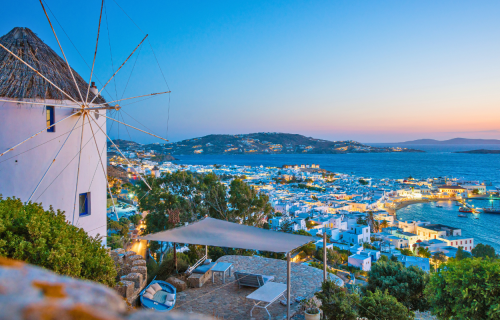 Μύκονος Fly & Drive, 4 ημέρες, αεροπορικώς από Θεσσαλονίκη ‣ Πάσχα (M)