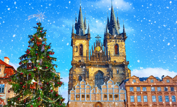 Πράγα- Βιέννη, 5, 6 ημέρες αεροπορικώς από Θεσσαλονίκη ‣ Χριστούγεννα - Πρωτοχρονιά - Ιανουάριος (A)  