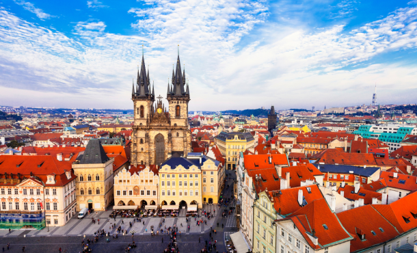 Πράγα, όλο το χρόνο 4, 5 ημέρες Κάθε εβδομάδα, αεροπορικώς από Κύπρο (F.I.T)