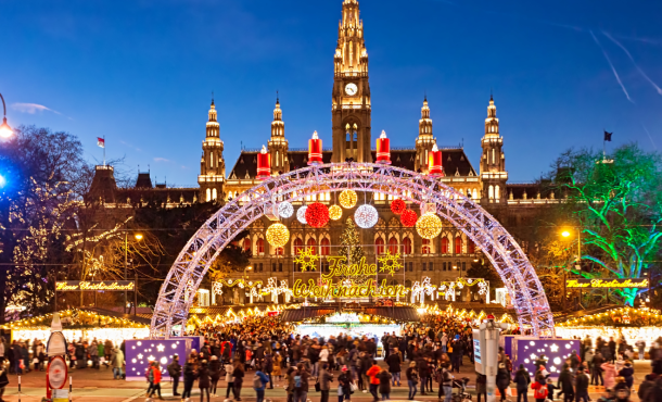 Αυτοκρατορική Βιέννη, 4, 5 ημέρες αεροπορικώς από Θεσσαλονίκη ‣ Χριστουγεννιάτικες Αγορές - Χριστούγεννα - Πρωτοχρονιά - Θεοφάνεια (A)