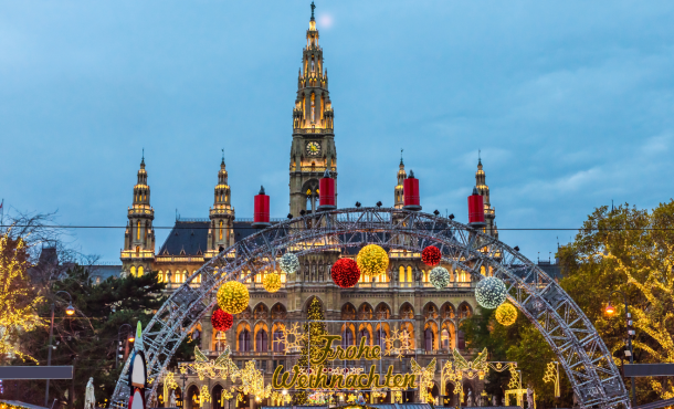 Βιέννη – Σάλτσμπουργκ – Μπρατισλάβα, 4,5 ημέρες αεροπορικώς από Αθήνα ‣ Χριστούγεννα - Θεοφάνεια (F)