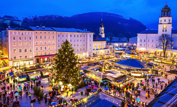 Παραμυθένιο Σάλτσμπουργκ - Μαγευτικό Τιρόλο , 6 ημέρες αεροπορικώς από Αθήνα ‣ Χριστούγεννα - Πρωτοχρονιά (G)
