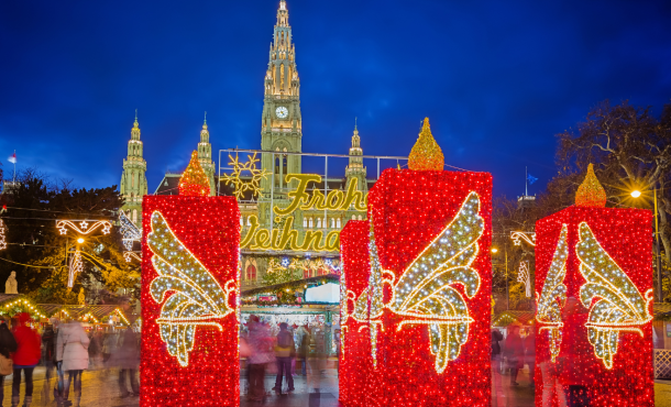 Μελωδική Βιέννη - η πρωτεύουσα των Χριστουγέννων, 5 ημέρες αεροπορικώς από ΑΘήνα  ‣ Χριστούγεννα - Πρωτοχρονιά - Θεοφάνεια (G)
